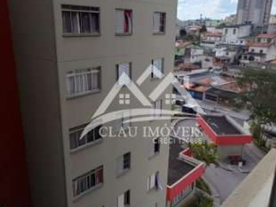 Apartamento com 2 quartos para alugar na Avenida Sara Zirlis, Vila Lutécia, Santo André, 50 m2 por R$ 1.200