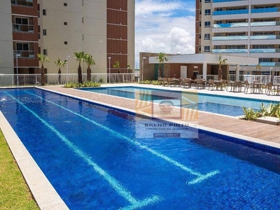 Apartamento com 3 dormitórios à venda, 100 m² por R$ 865.000,00 - Dunas - Fortaleza/CE