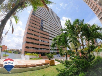 Apartamento com 3 dormitórios à venda, 74 m² por R$ 449.000,00 - Cocó - Fortaleza/CE