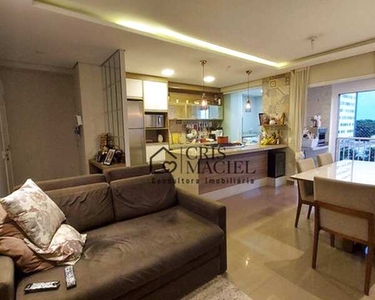 Apartamento com 3 dormitórios à venda, 84 m² por R$ 610.000,00 - Condomínio Pátio Andaluz