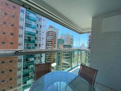 Apartamento com 3 dormitórios para alugar, 110 m² por R$ 4.076,64/mês - Praia da Costa - V