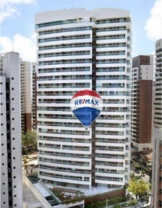 Apartamento com 3 dormitórios para alugar, 110 m² por R$ 5.365,00/mês - Cocó - Fortaleza/C