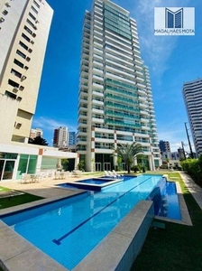 Apartamento com 3 dormitórios para alugar, 118 m² por R$ 7.650,00/mês - Aldeota - Fortalez