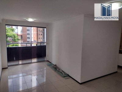 Apartamento com 3 dormitórios para alugar, 96 m² por R$ 3.751,00/mês - Dionisio Torres - F