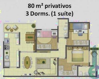 Apartamento com 3 quartos a venda em Santo André SP, apartamento 3 quartos em Santo André