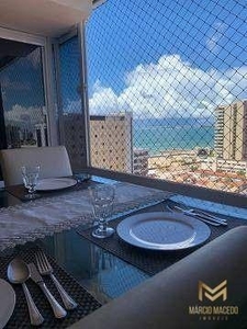 Apartamento com 3 suítes à venda, 180 m² por R$ 980.000 - Praia de Iracema - Fortaleza/CE