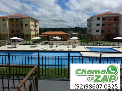 Apartamento Cond. Girassol aluguel 54 metros 3 quartos em Tarumã - Manaus - AM