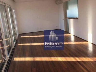 Apartamento em andar alto com vista para Faria Lima