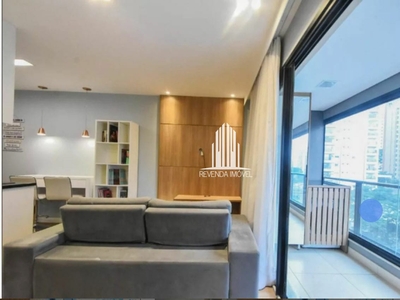 Apartamento em Campo Belo, Ed. Estacão Gabriele com 37m² 1 dormitório 1 banheiro 1 vaga de garagem.