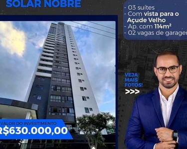 Apartamento Expetacular com 114m2 - Centro, Campina Grande-PB