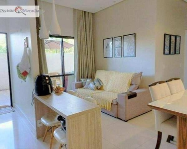 Apartamento Garden com 2 dormitórios à venda, 57 m² por R$ 549.000,00 - Granja Viana - Cot