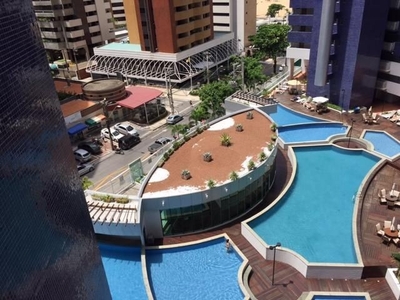 Apartamento mobiliado com 02 dormitórios para alugar, 58 m² por R$ 5.000/mês - Meireles -