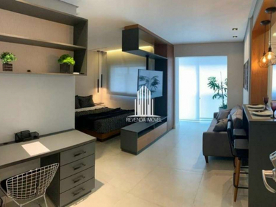 Apartamento no Condomínio Phd em Barra Funda com 41 m² 1 dormitório 1 banheiro 1 vaga.