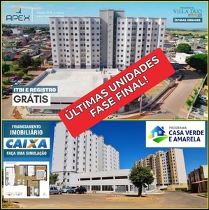 Apartamento para venda com 44 metros quadrados com 2 quartos em Samambaia Sul - Brasília -