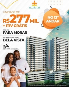 Apartamento para Venda em Salvador, Pernambués, 2 dormitórios, 1 suíte, 2 banheiros, 1 vag