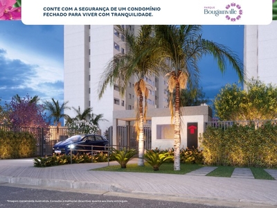 Apartamento para venda possui 45 metros quadrados com 2 quartos em Serrinha - Fortaleza -