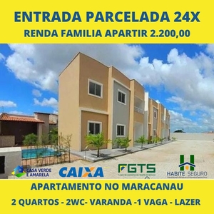 Apartamento para venda tem 51 metros quadrados com 2 quartos em Luzardo Viana - Maracanaú