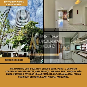 Apartamento à venda, Casa Amarela, Recife, PE