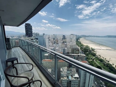 Apartamento vista mar Unlimited Ocean Front Santos