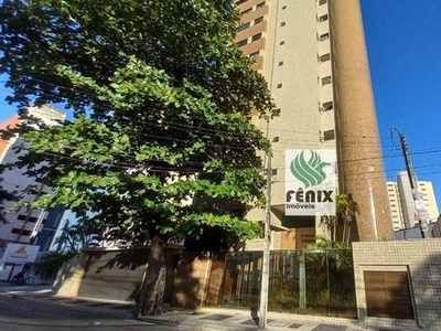 Apto (1 por andar) com 3 suítes para alugar, 236 m² por R$ 4.459/mês - Aldeota - Fortaleza