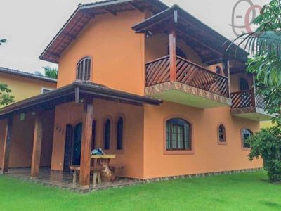 Casa com 2 dormitórios, 120 m² - venda por R$ 750.000,00 ou aluguel por R$ 5.500,00/mês - Perequê-Mirim - Ubatuba/SP