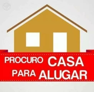 Busco casa para locação