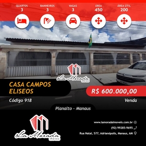 Casa Cj Campos Eliseos, 200m², terreno 450m², Financia