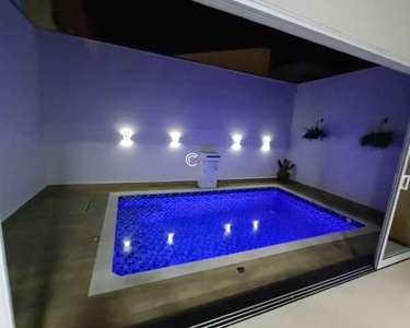 Casa com 2 dormitórios, 1 suíte, piscina, espaço gourmet, móveis planejados, 2 vagas de ga