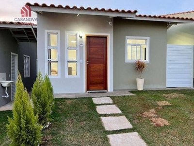 Casa com 2 dormitórios para alugar, 50 m² por R$ 1.820,00/mês - Quintais do Imperador - Sorocaba/SP