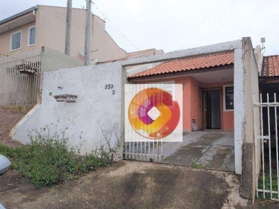 Casa com 2 quartos para alugar, 50 m² por R$ 800/mês - Gralha Azul - Fazenda Rio Grande/PR