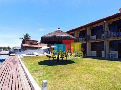Casa com 3 dormitórios, 126 m² - venda por R$ 695.000,00 ou aluguel por R$ 3.680,00/mês - Ogiva - Cabo Frio/RJ