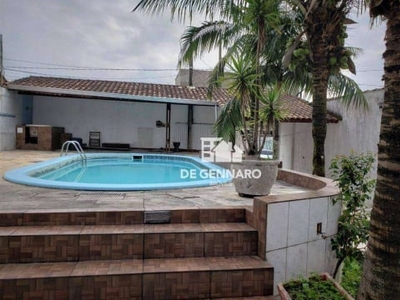 Casa com 3 dormitórios, 180 m² - venda por R$ 450.000,00 ou aluguel por R$ 4.577,00/mês - Maracanã - Praia Grande/SP