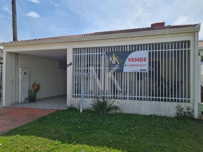 Casa com 3 quartos à venda na rua albary pizzato ferreira, 246, iguaçu, araucária, 140 m2 por r$ 580.000