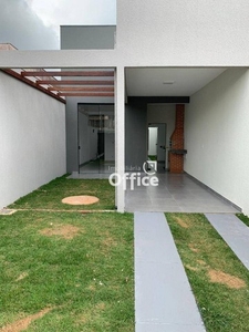 Casa com 3 Quartos à venda por R$ 270.000 - Jardim Primavera 1ª Etapa - Anápolis/GO