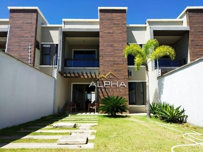 Casa com 4 dormitórios à venda, 146 m² por R$ 480.000,00 - Urucunema - Eusébio/CE