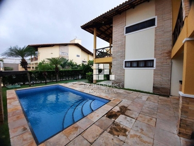 Casa com 5 suítes à venda, 283 m² por R$ 900.000 - Porto das Dunas - Aquiraz/CE
