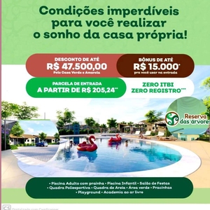 ?casa com Dois quartos ?sala de estar/jantar ?cozinha ?banheiro