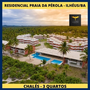 Casa de condomínio para venda com 139 metros quadrados com 3 quartos em Aritaguá - Ilhéus