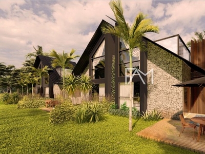 Casa de condomínio para venda com 2 suítes e piscina privativa na Praia do Marcineiro