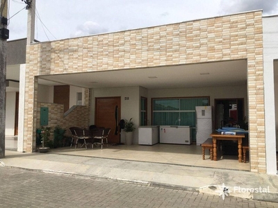 Casa de Condomínio para venda em Papagaio de 130.00m² com 3 Quartos, 2 Suites e 2 Garagens