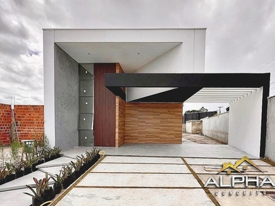 Casa de condomínio para venda tem 168 metros quadrados com 3 quartos em Jacunda - Aquiraz