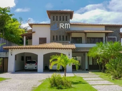 Casa de condomínio para venda tem 487 metros quadrados com 4 quartos em Piatã - Salvador -