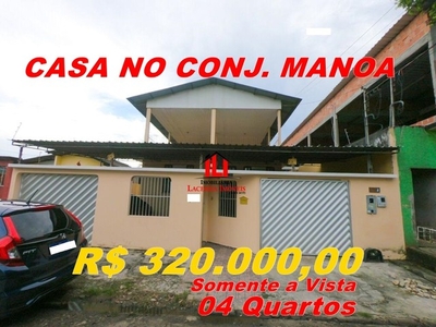 Casa Duplex no Cj Manoa 4 Qts 2 Suites 300m² 3 Vagas