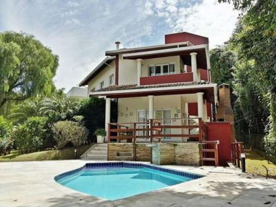 Casa em condomínio fechado com 3 quartos à venda na Rua Doutor Eraldo Aurélio Franzese, 389, Jardim Paiquerê, Valinhos, 300 m2 por R$ 1.600.000