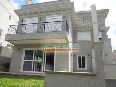 Casa em condomínio fechado com 4 quartos à venda na Rua Hermenegildo Luca, Santa Felicidade, Curitiba, 400 m2 por R$ 2.300.000