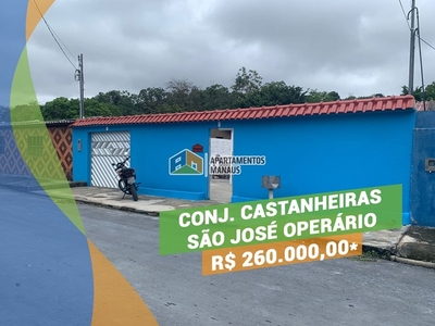 Casa no Conj. Castanheiras 2 Quartos São José Operário