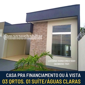 Casa para venda com 104 metros quadrados com 3 quartos em Novo Aleixo - Manaus - AM