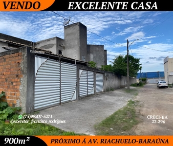 Casa Próximo á Avenida Riachuelo 8 quartos. Bairro-Baraúna.