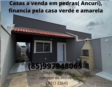 Casas para a venda no Ancurí, financia pela caixa, doc inclusa, casa verde e amarelo, subs