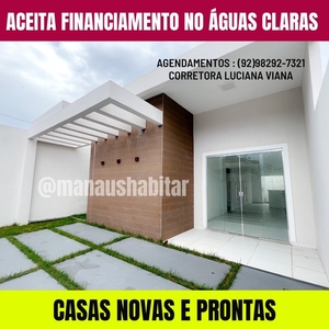 > CASAS PRONTAS PRA MORAR- CHAVE NA MÃO no Águas Claras FINANCIA!